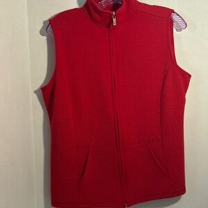 Karen Scott Sport Red Vest